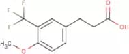 3-[4-Methoxy-3-(trifluoromethyl)phenyl]propionic acid
