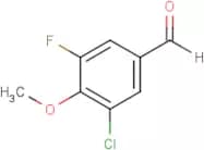 3-Chloro-5-fluoro-4-methoxybenzaldehyde