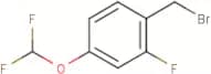4-(Difluoromethoxy)-2-fluorobenzyl bromide