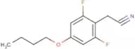 4-Butoxy-2,6-difluorophenylacetonitrile