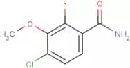 4-Chloro-2-fluoro-3-methoxybenzamide