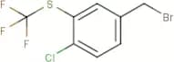 4-Chloro-3-(trifluoromethylthio)benzyl bromide