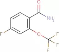 4-Fluoro-2-(trifluoromethoxy)benzamide
