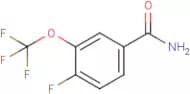 4-Fluoro-3-(trifluoromethoxy)benzamide
