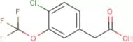 4-Chloro-3-(trifluoromethoxy)phenylacetic acid