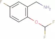 2-(Difluoromethoxy)-5-fluorobenzylamine