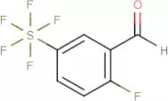 2-Fluoro-5-(pentafluorosulfur)benzaldehyde