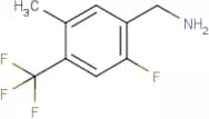 2-Fluoro-5-methyl-4-(trifluoromethyl)benzylamine