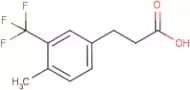 3-[4-Methyl-3-(trifluoromethyl)phenyl]propionic acid