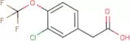 3-Chloro-4-(trifluoromethoxy)phenylacetic acid