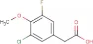 3-Chloro-5-fluoro-4-methoxyphenylacetic acid