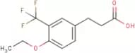 3-[4-Ethoxy-3-(trifluoromethyl)phenyl]propionic acid