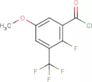 2-Fluoro-5-methoxy-3-(trifluoromethyl)benzoyl chloride