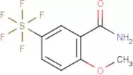 2-Methoxy-5-(pentafluorosulfur)benzamide