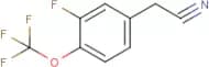 3-Fluoro-4-(trifluoromethoxy)phenylacetonitrile
