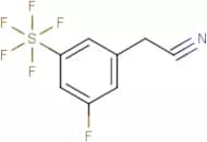 3-Fluoro-5-(pentafluorosulfur)phenylacetonitrile