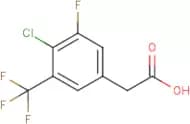 4-Chloro-3-fluoro-5-(trifluoromethyl)phenylacetic acid