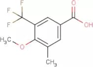 4-Methoxy-3-methyl-5-(trifluoromethyl)benzoic acid