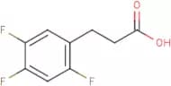 3-(2,4,5-Trifluorophenyl)propionic acid