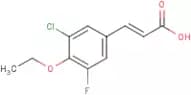 3-Chloro-4-ethoxy-5-fluorocinnamic acid