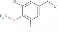 3-Chloro-5-fluoro-4-methoxybenzyl bromide