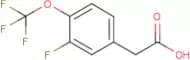 3-Fluoro-4-(trifluoromethoxy)phenylacetic acid