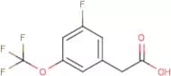 3-Fluoro-5-(trifluoromethoxy)phenylacetic acid