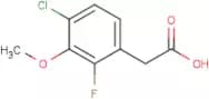 4-Chloro-2-fluoro-3-methoxyphenylacetic acid
