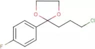 2-(3-Chloroprop-1-yl)-2-(4-fluorophenyl)-1,3-dioxolane