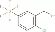 2-Chloro-5-(pentafluorosulfur)benzyl bromide