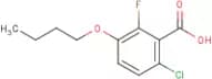 3-Butoxy-6-chloro-2-fluorobenzoic acid