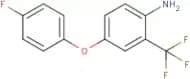 4-(4-Fluorophenoxy)-2-(trifluoromethyl)aniline