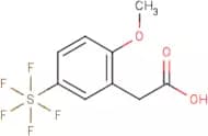 2-Methoxy-5-(pentafluorosulfur)phenylacetic acid