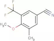 4-Methoxy-3-methyl-5-(trifluoromethyl)benzonitrile