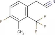 4-Fluoro-3-methyl-2-(trifluoromethyl)phenylacetonitrile