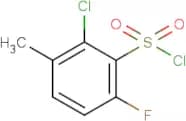2-Chloro-6-fluoro-3-methylbenzenesulfonyl chloride