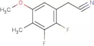2,3-Difluoro-5-methoxy-4-methylphenylacetonitrile