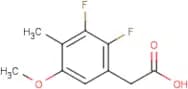2,3-Difluoro-5-methoxy-4-methylphenylacetic acid