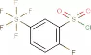 2-Fluoro-5-(pentafluorosulfur)benzenesulfonyl chloride