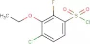 4-Chloro-3-ethoxy-2-fluorobenzenesulfonyl chloride