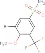 3-Bromo-4-methoxy-5-(trifluoromethyl)benzenesulfonamide