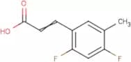 2,4-Difluoro-5-methylcinnamic acid
