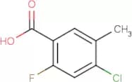 4-Chloro-2-fluoro-5-methylbenzoic acid