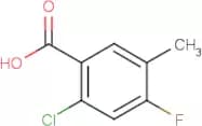 2-Chloro-4-fluoro-5-methylbenzoic acid