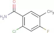 2-Chloro-4-fluoro-5-methylbenzamide