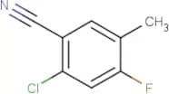 2-Chloro-4-fluoro-5-methylbenzonitrile