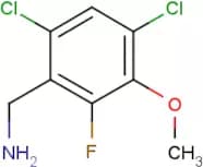 4,6-Dichloro-2-fluoro-3-methoxybenzylamine