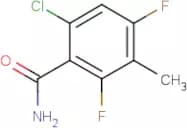 6-Chloro-2,4-difluoro-3-methylbenzamide