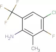 4-Chloro-3-fluoro-2-methyl-6-(trifluoromethyl)aniline