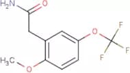 2-[2-Methoxy-5-(trifluoromethoxy)phenyl]acetamide